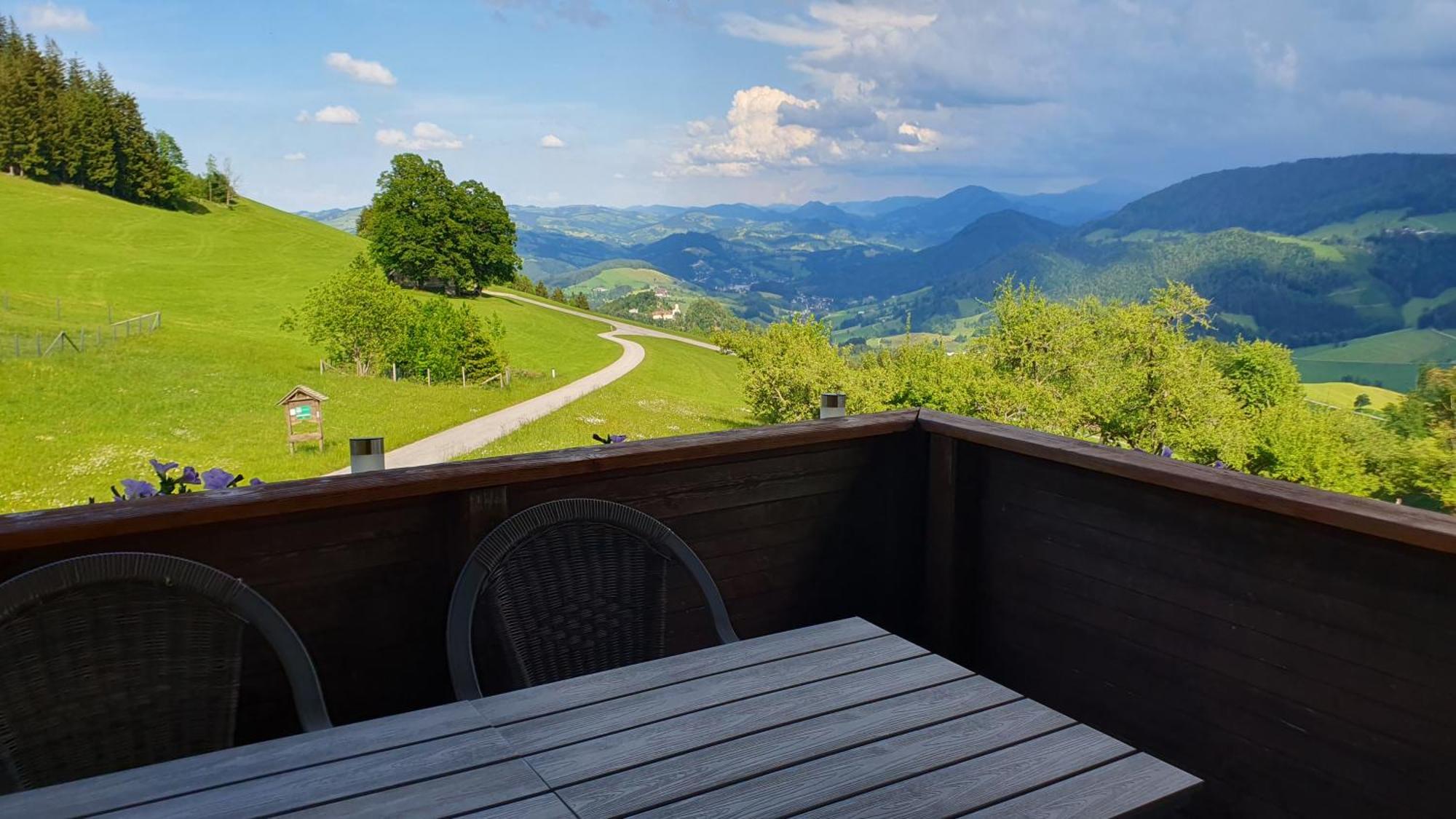 Mitterhirschberg, Familie Schweighuber Apartman Waidhofen an der Ybbs Kültér fotó